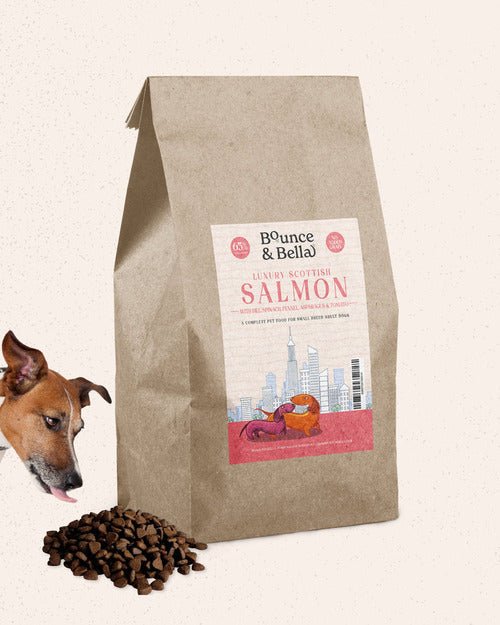 Scottish Salmon - SMALL BREED - Luxury Complete Grain Free Dry Dog Food (2kg to 12kg)