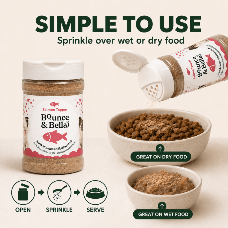 100% Salmon Food Topper for Dogs (160g)