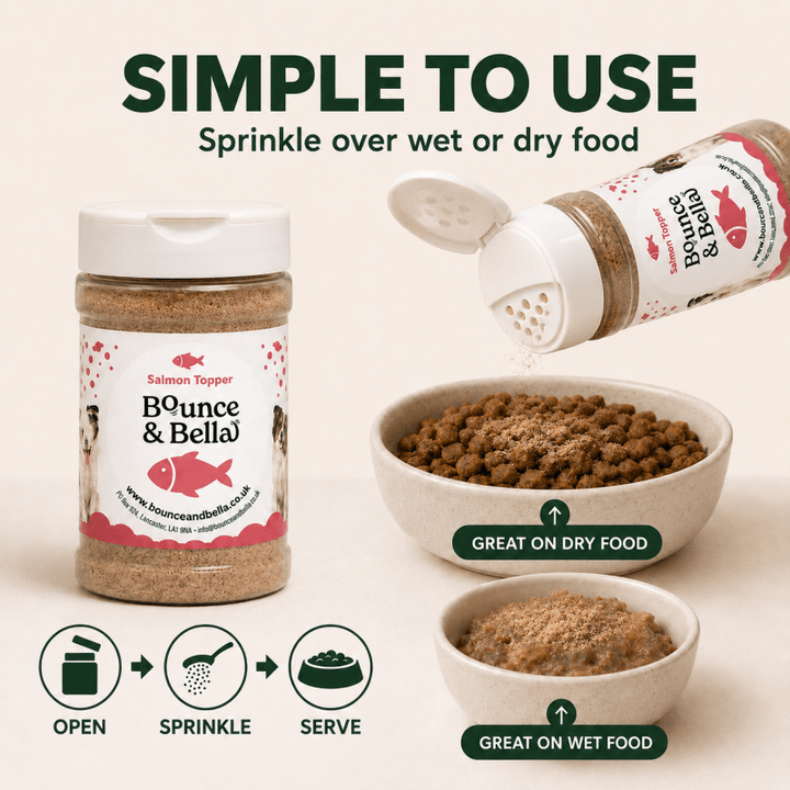 100% Salmon Food Topper for Dogs (160g)