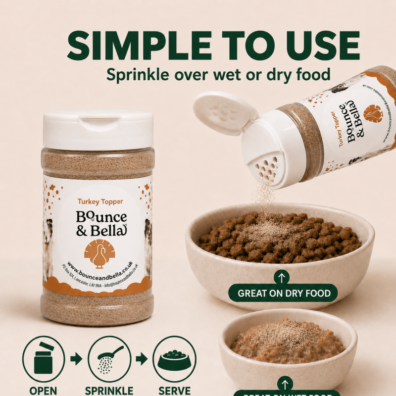 100% Turkey Food Topper for Dogs (160g)