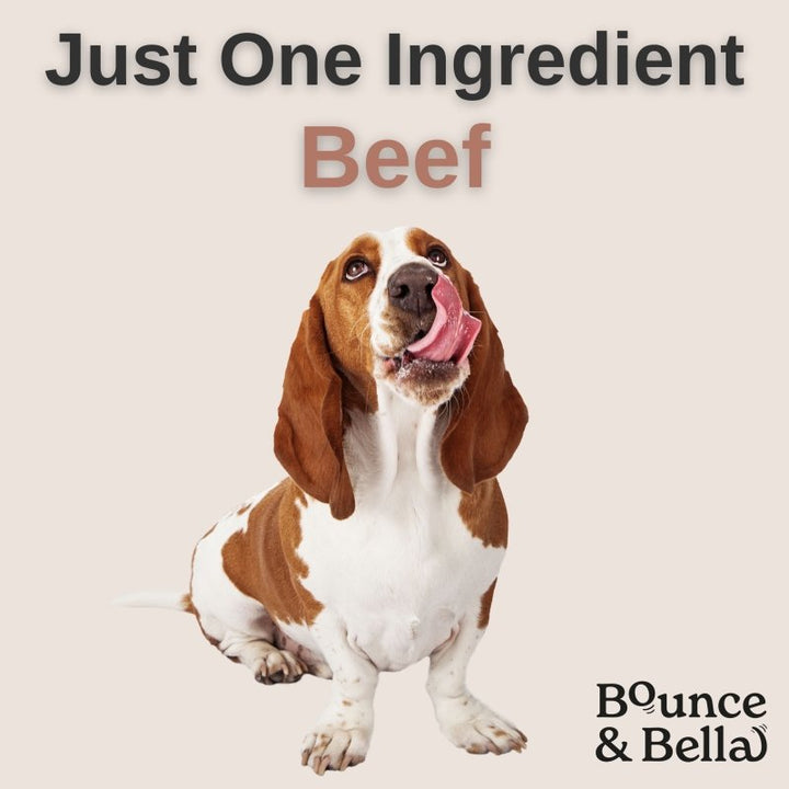 **Discounted Multipack** - 3 Packs for only £21.97 (save £5 on the normal price) - Pure Beef Nibbles – Just One Ingredient