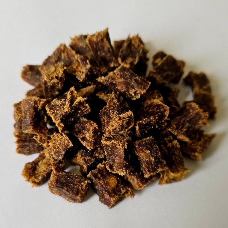 **Discounted Multipack** - 5 Packs for only £32.95 (save £12 on the normal price) - Pure Venison Nibbles – Just One Ingredient