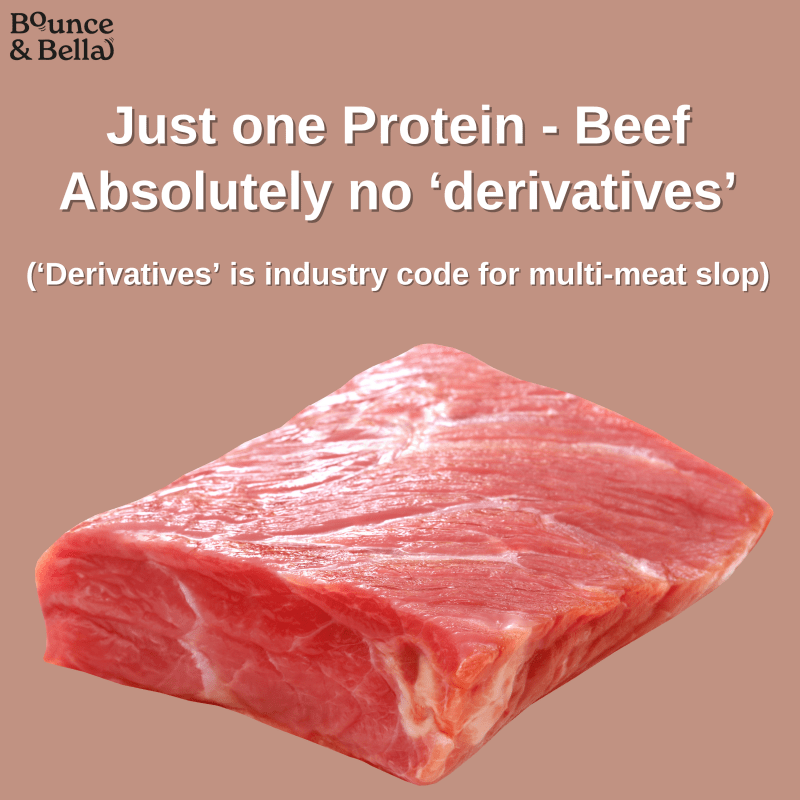 Gourmet Dog Sausages - Beef with Sweet Potato & Apple, 200g