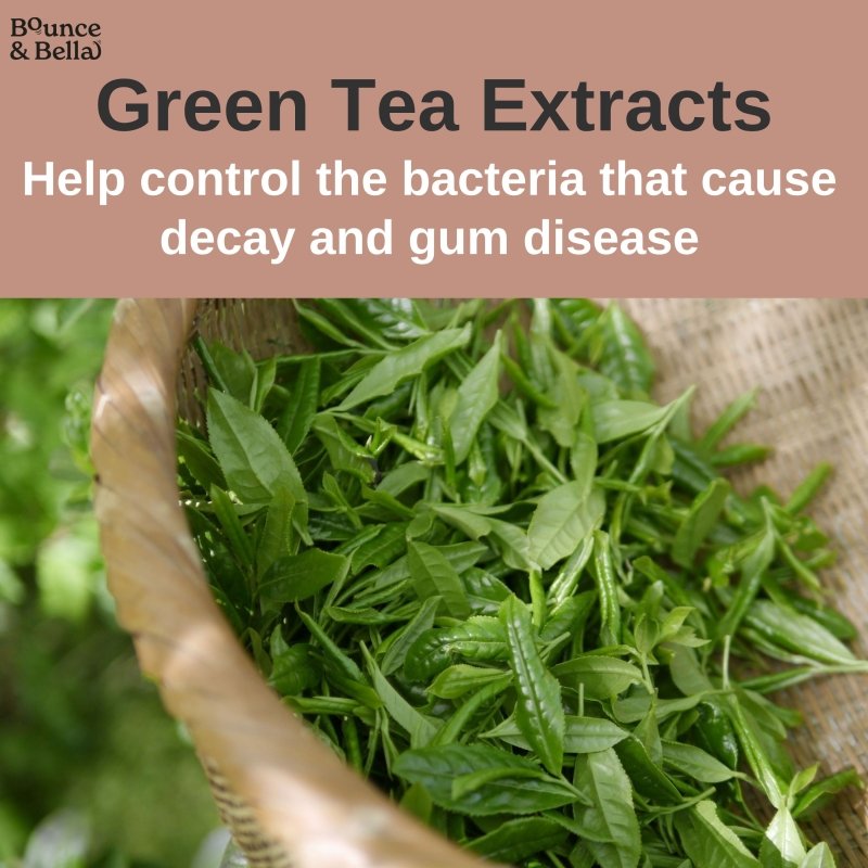 Natural Dog Dental Chews - Chicken, Beef and Green Tea