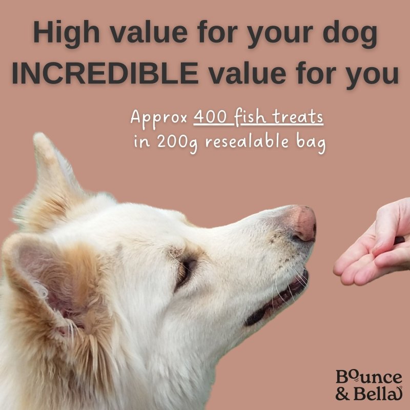 NEW 200g Grain Free Ultimate Training Treats for Dogs - Fish