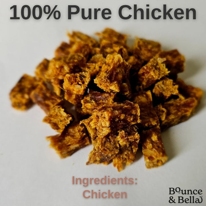 Pure Chicken Nibbles – Chicken Training Treats - NEW &amp; IMPROVED