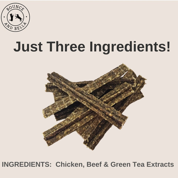 Just Three Ingredients: Chicken, Beef &amp; Green Tea Extracts