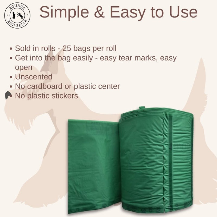 compostable &amp; biodegradable poop bags