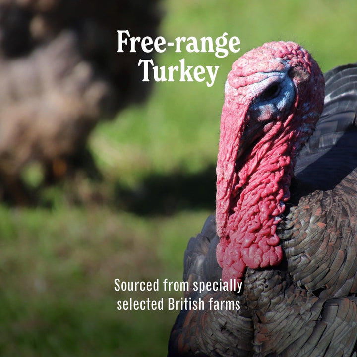 Free-range Turkey - PUPPY - Luxury Complete Grain Free Dry Dog Food (2kg to 12kg)