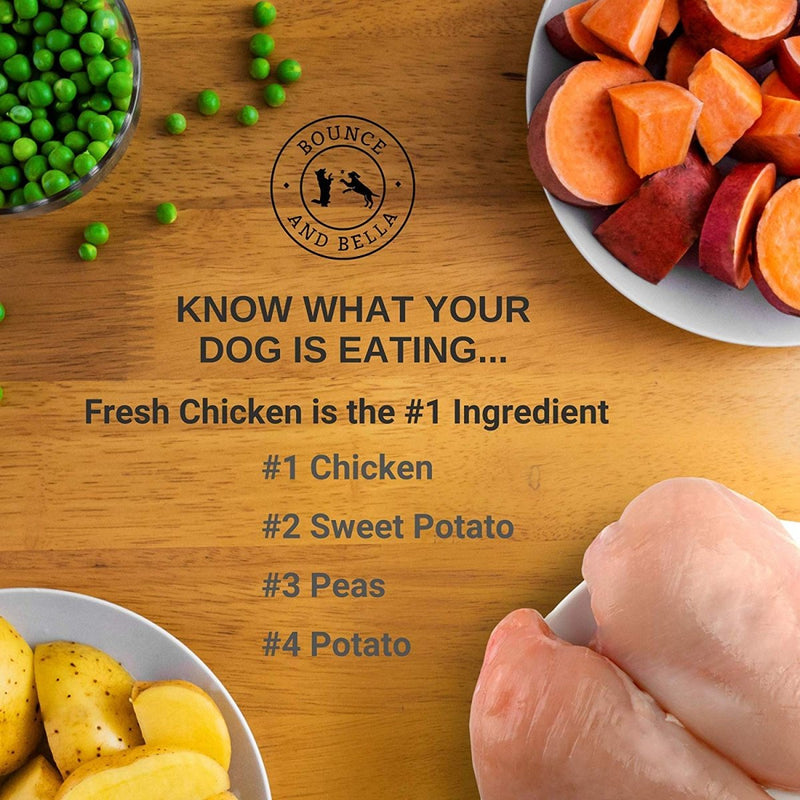 Aromatic Chicken & Veg Grain-Free Dog Food Ingredients. 