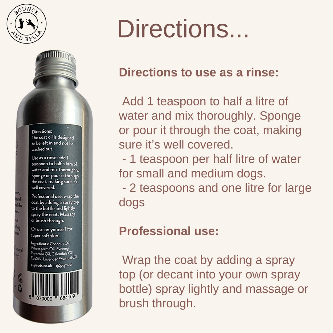 coat oil-directions